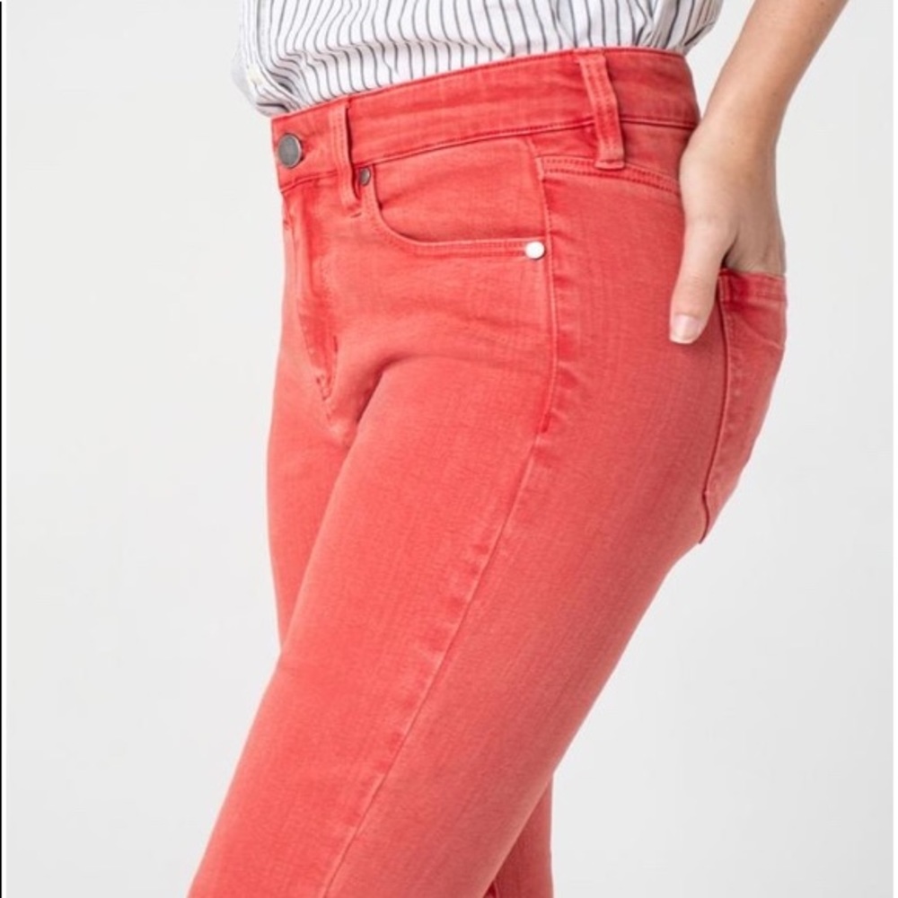 LIVERPOOL LA MINERAL RED PENNY ANKLE SKINNY JEANS